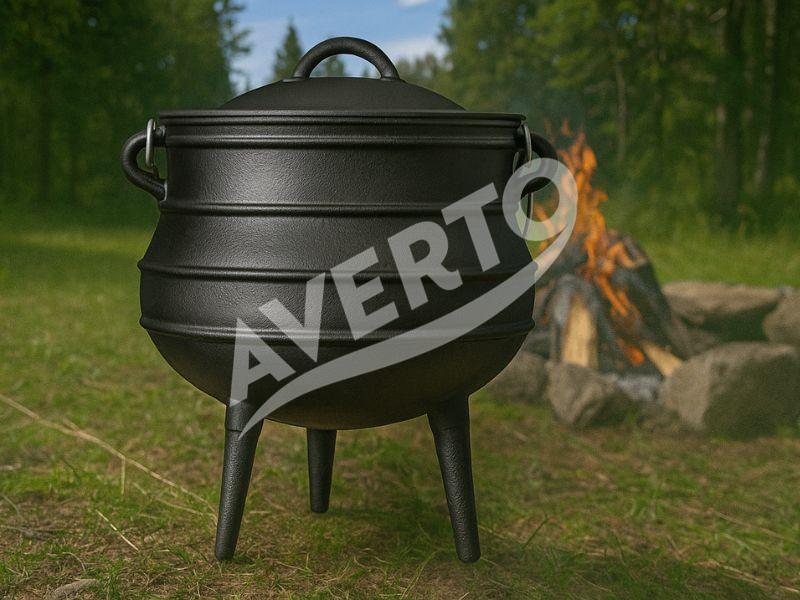 7.8 l Dienvidāfrikas čuguna katls