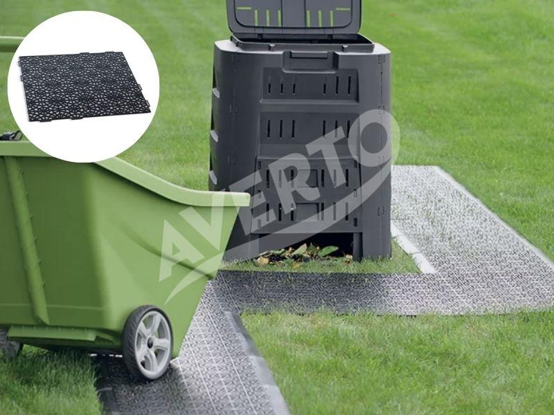 Dārza plastmasas flīzes 1 gab.