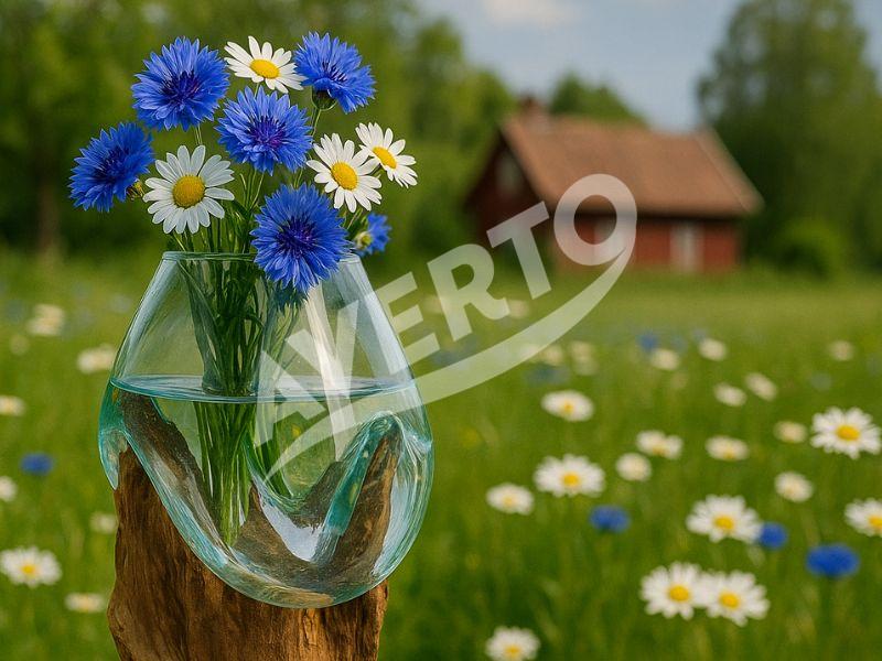 Украшение со стеклом ↑15-20 см