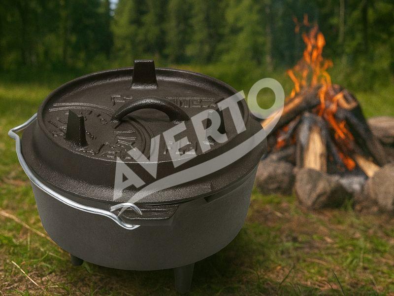 5.5 l čuguna katls Dutch-Oven