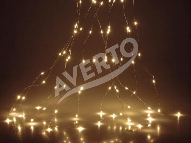 LED virtene SILVER WW-100
