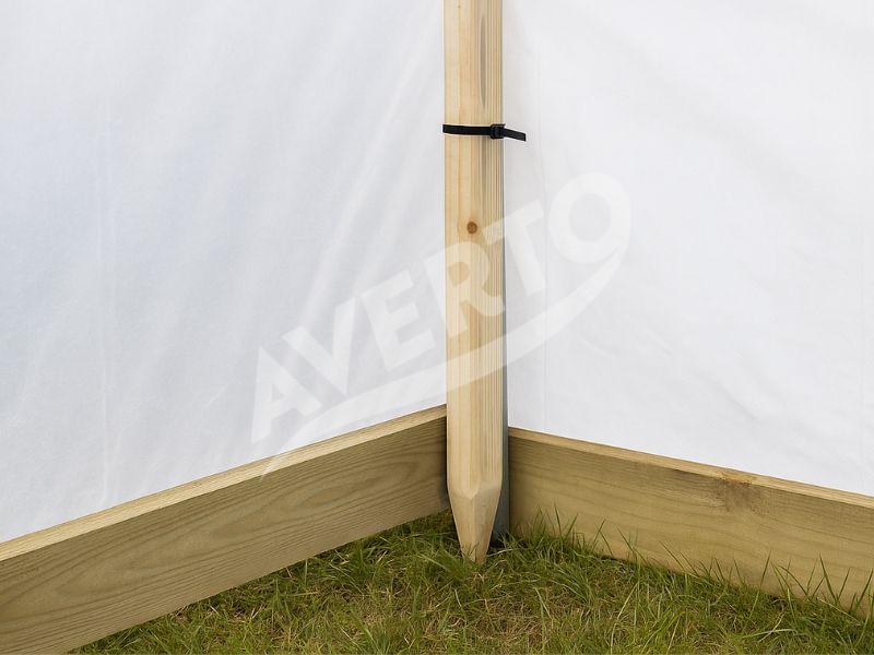 Greenhouse anchoring kit 4x8