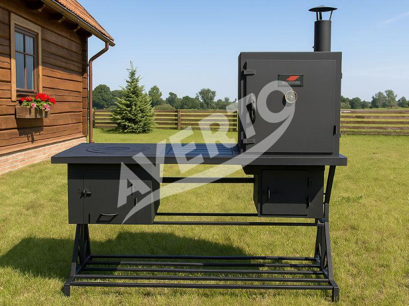 Kūpinātava ar kazana krāsni Patio XXL