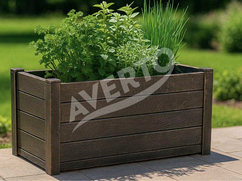 Flower pots TEAK L