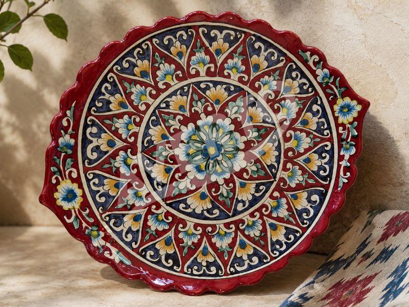 Keraamiline taldrik 27x32 cm