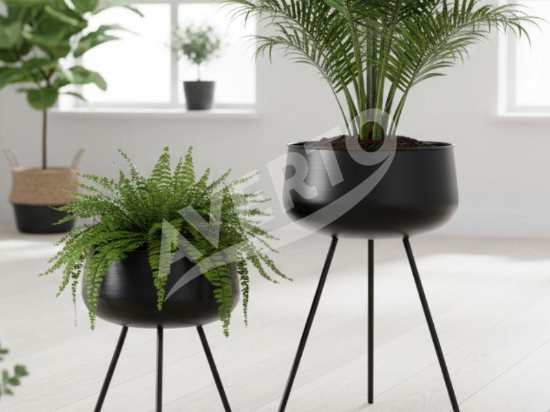 Metallist lillepotid ARDOLA 2 tk